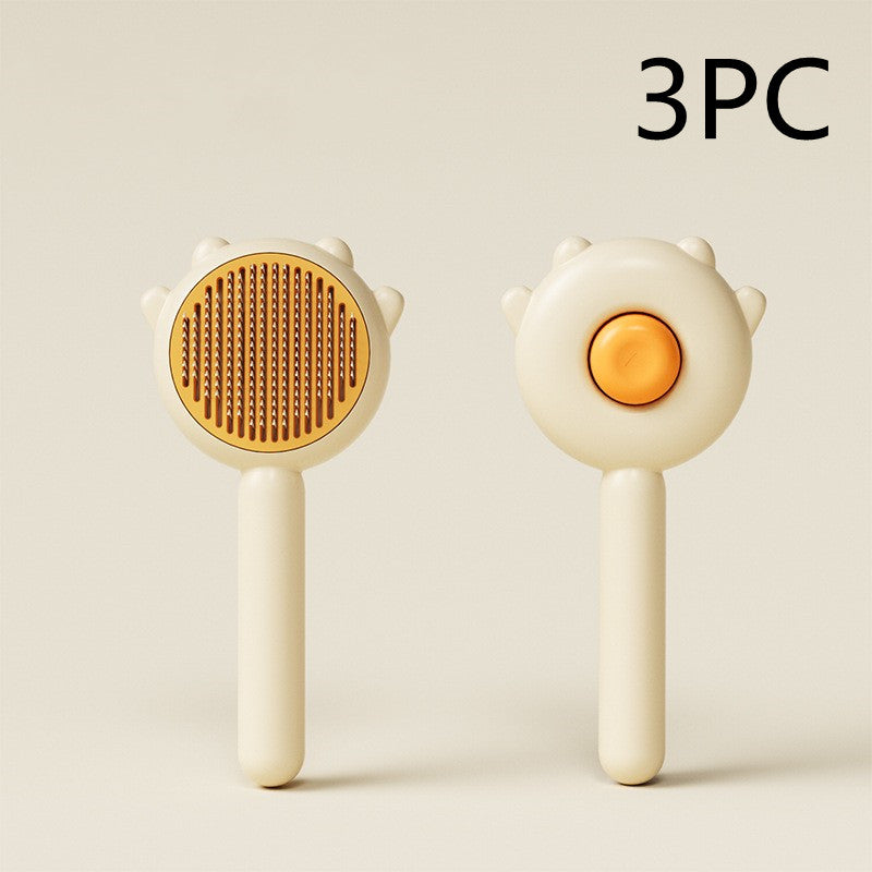 Self Cleaning Cat & Dog Grooming Brush with Massage