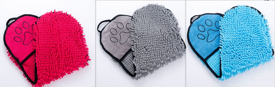 Super Absorbent Pet Bath Towel for Dogs & Cats Quick Dry