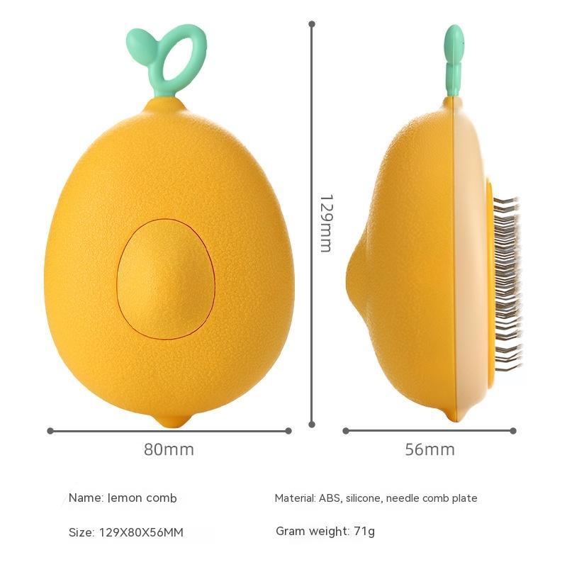 2-in-1 Pet Grooming Brush for Cats & Dogs Hair Remover Comb