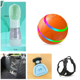 Interactive Automatic Cat Toy Ball USB Rechargeable Self-Rolling