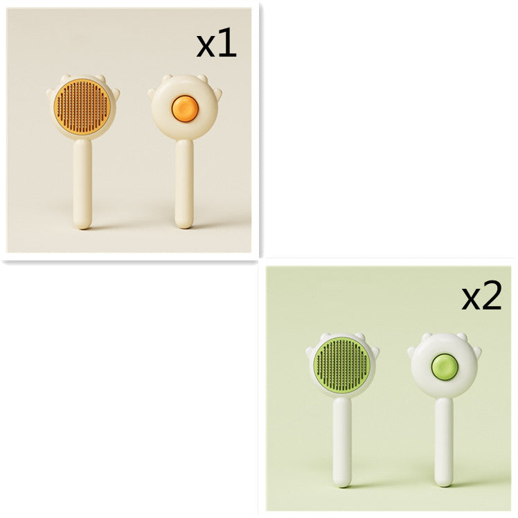 Self Cleaning Cat & Dog Grooming Brush with Massage