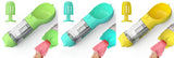 3-in-1 Portable Dog Water Bottle with Food & Waste Bag Holder