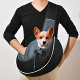 Portable Pet Carrier Sling Bag for Small Dogs & Cats Travel