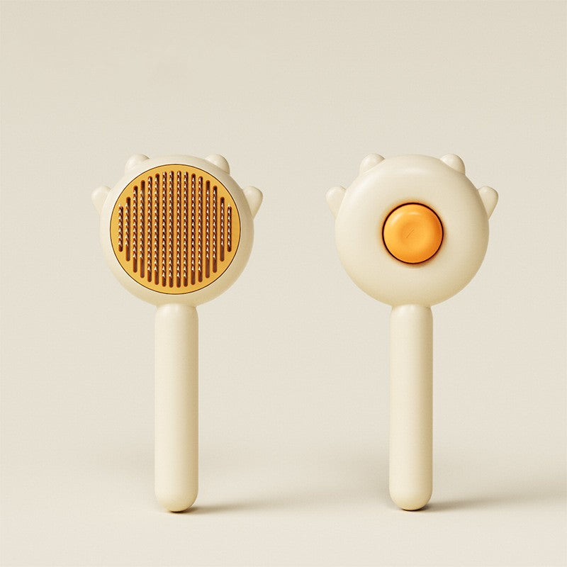 Self Cleaning Cat & Dog Grooming Brush with Massage