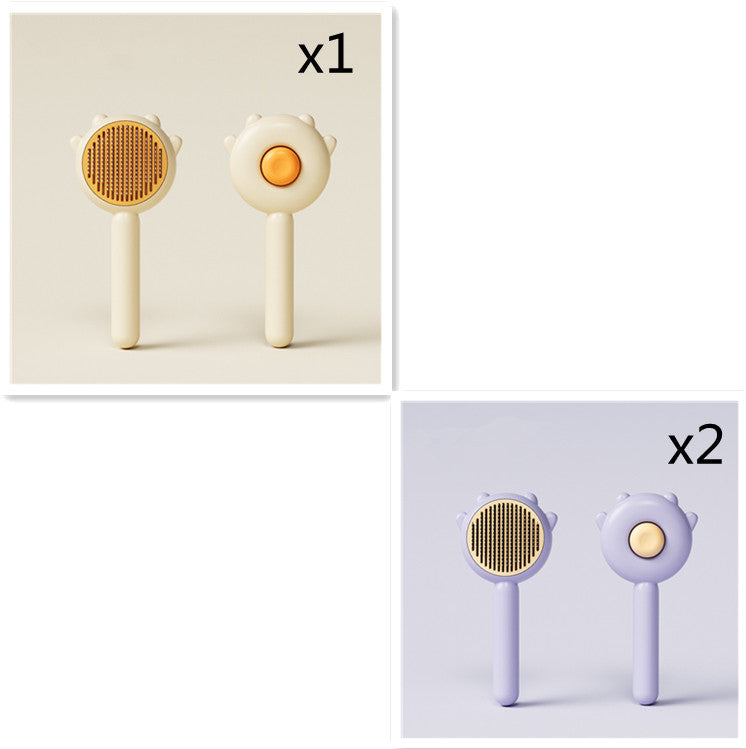 Self Cleaning Cat & Dog Grooming Brush with Massage