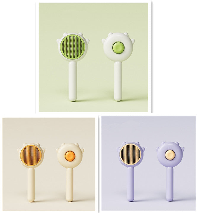 Self Cleaning Cat & Dog Grooming Brush with Massage
