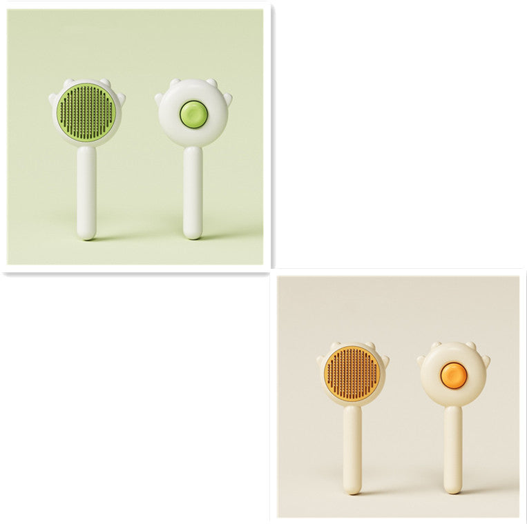 Self Cleaning Cat & Dog Grooming Brush with Massage