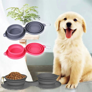 Hook (Emotional Opening)

Feeding your pet on the go shouldn’t be messy or stressful.
Whether you're traveling, hiking, or just out for a walk—keep your pet happy, hydrated, and well-fed anywhere.

 Key Benefits
✔ Feed & Hydrate at the Same Time – Dual bowls for food and water or two pets
✔ No More Messy Floors – Spill-proof silicone mat catches food and water
✔ Perfect for Travel – Lightweight, foldable, and easy to carry anywhere
✔ Stable & Secure – Non-slip design prevents tipping and sliding