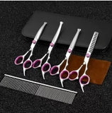 Professional Luxury Pet Grooming Scissors Kit for Dogs & Cats