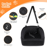 Waterproof Dog Car Seat Booster Bed Travel Carrier for Pets