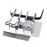 Professional Luxury Pet Grooming Scissors Kit for Dogs & Cats