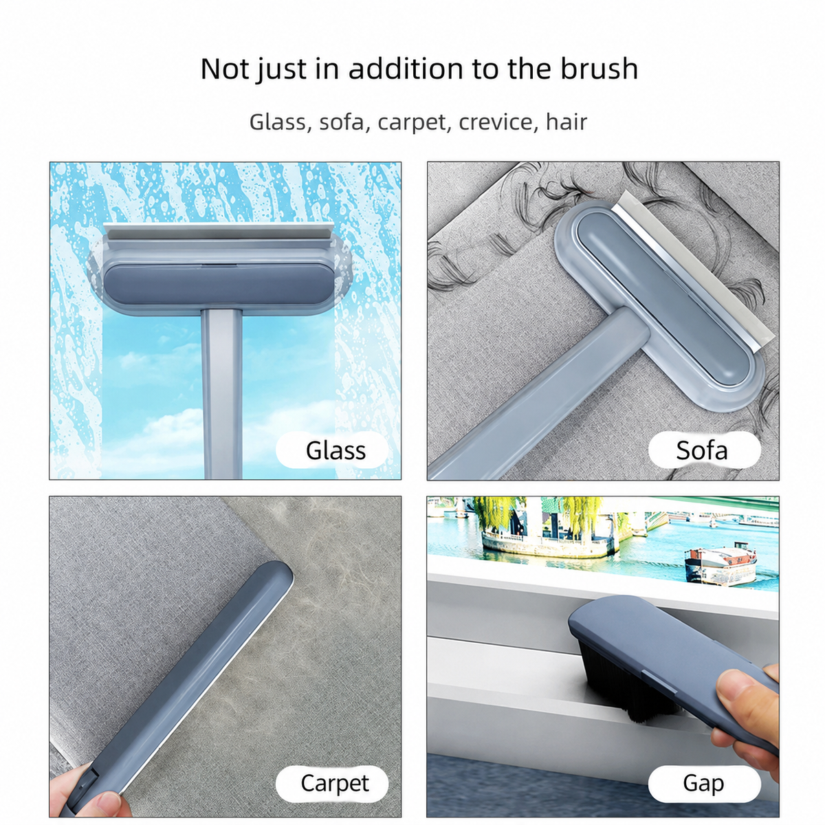 Pluma Paws pet hair remover for glass sofa carpet and hard-to-reach gaps