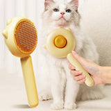 Self Cleaning Cat & Dog Grooming Brush with Massage