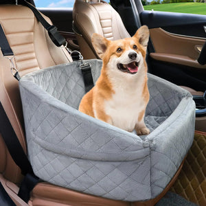 Waterproof Dog Car Seat Booster Bed Travel Carrier for Pets