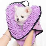 Super Absorbent Pet Bath Towel for Dogs & Cats Quick Dry