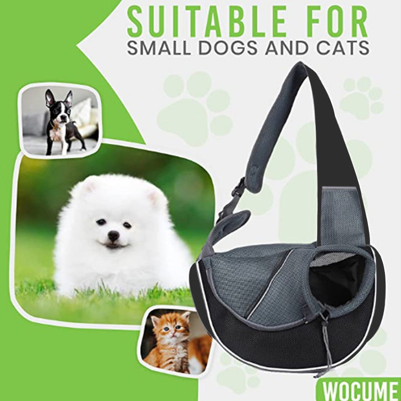 Portable Pet Carrier Sling Bag for Small Dogs & Cats Travel