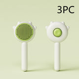 Self Cleaning Cat & Dog Grooming Brush with Massage