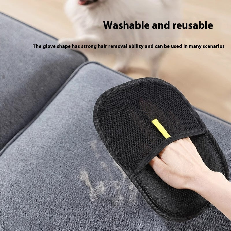 Pet Grooming Deshedding Glove for Dogs & Cats Hair Remover Mitt