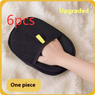Pet Grooming Deshedding Glove for Dogs & Cats Hair Remover Mitt