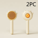 Self Cleaning Cat & Dog Grooming Brush with Massage