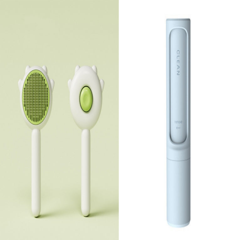 Self Cleaning Cat & Dog Grooming Brush with Massage