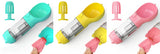 3-in-1 Portable Dog Water Bottle with Food & Waste Bag Holder