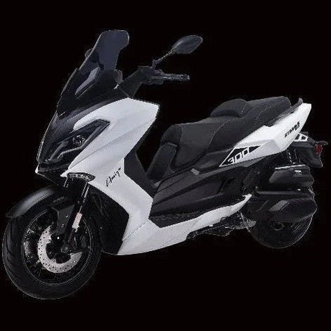 300cc_white_Amigo_scooter Amigo Storm 300CC EFI Scooter - Image 1