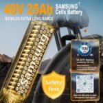 Freesky Wild Cat Ultra 340 Electric Fat Tire Bike|37 MPH - Image 18