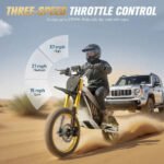 HOVERHEART 48V 3000 Watt Electric Dirt Bike - Image 4