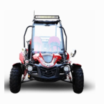 Trailmaster ULTRA Blazer 200X Go Kart Upgraded frame, Bigger Tires, Body kit, Chrome Rimes, All Terrian Tires - Image 4