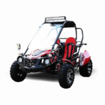 Trailmaster ULTRA Blazer 200X Go Kart Upgraded frame, Bigger Tires, Body kit, Chrome Rimes, All Terrian Tires - Image 3