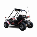 Trailmaster ULTRA Blazer 200X Go Kart Upgraded frame, Bigger Tires, Body kit, Chrome Rimes, All Terrian Tires - Image 2