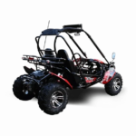 Trailmaster ULTRA Blazer 200X Go Kart Upgraded frame, Bigger Tires, Body kit, Chrome Rimes, All Terrian Tires - Image 5