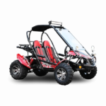 Trailmaster ULTRA Blazer 200X Go Kart Upgraded frame, Bigger Tires, Body kit, Chrome Rimes, All Terrian Tires - Image 9