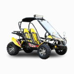 Trailmaster ULTRA Blazer 200X Go Kart Upgraded frame, Bigger Tires, Body kit, Chrome Rimes, All Terrian Tires - Image 12