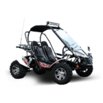 Trailmaster ULTRA Blazer 200X Go Kart Upgraded frame, Bigger Tires, Body kit, Chrome Rimes, All Terrian Tires - Image 11