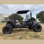 Trailmaster Cheetah 200EX Off Road UTV / Go Kart / side-by-side Wind Shield, Light bar, Spare Tire, Upgraded Center Pivot rear end, Fuel Injected - Image 4