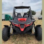 Trailmaster Cheetah 200EX Off Road UTV / Go Kart / side-by-side Wind Shield, Light bar, Spare Tire, Upgraded Center Pivot rear end, Fuel Injected - Image 12