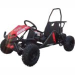 Trailmaster i3 Electric Kids Mini go kart, single seat, 500W DC, 3 speed setting, max 10 MPH, Reverse, Adjustable Seat