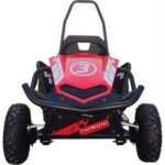 Trailmaster i3 Electric Kids Mini go kart, single seat, 500W DC, 3 speed setting, max 10 MPH, Reverse, Adjustable Seat - Image 2