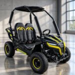 TrailMaster Cheetah i6 Electric Childrens Go Kart - Image 3