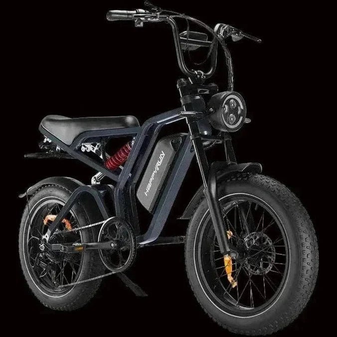 Happy-run-Tank-G60-Pro-1000W-Moped-Style-Off-ro-94-1.jpg Happy run Tank G60 Pro 1000W Moped Style Off road Electric Bike Fat Tire - Image 1