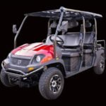 Command the Trail with the BIGHORN 450 LIMO EFI 4X4 6 Seat UTV