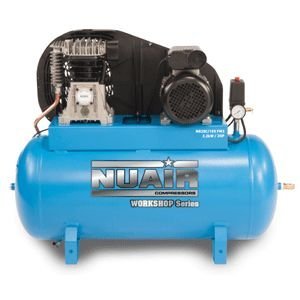 nuair-s-28fn504fps040-nb28c-100-fm3-belt-drive-lubricated-stationary-air-comp-3hp-2.2kw-240v-4594-p_780031d6-f122-4c99-b793-d9b9bb8f8f07.jpg NuAir S-28FN504FPS040 NB28C/100 FM3 Belt Drive Lubricated Stationary Air Comp 3HP 2.2Kw 240V - Image 1