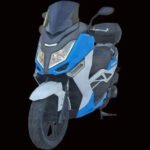 Ice Bear GY6 150cc scooter for sale with aluminum wheels