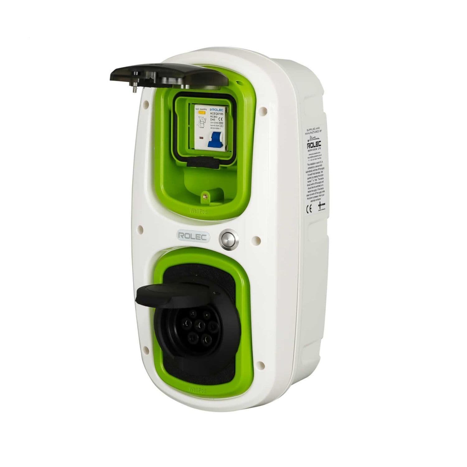 rolec-evwp2020-type-2-wallpod-ev-charging-unit-32a-7.2kw-230v-50hz-15299-1-p_18ada128-129f-4e4f-9aac-8f94a147860d.jpg Rolec EVWP2020 Type 2 WallPod EV Charging Unit 32A 7.2Kw 230V~50Hz - Image 1